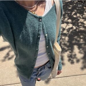 Sezane cardigan